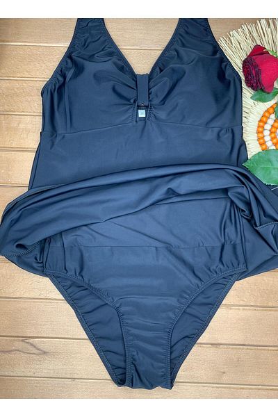XORVİO Women's Strap United Slip Dress Swimsuit Lycra Flexible Stylish Quality with Breast Pad