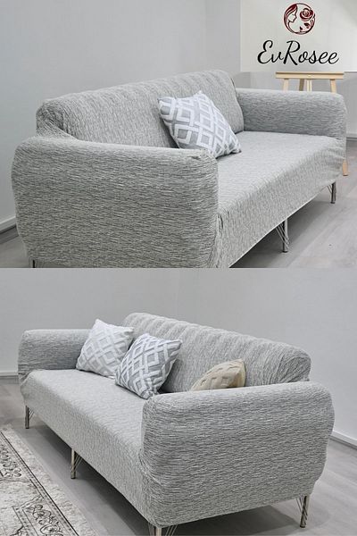 EvRosee Jacquard 3-Seater Sofa Cover Sofa Bed Sofa Seat Cover