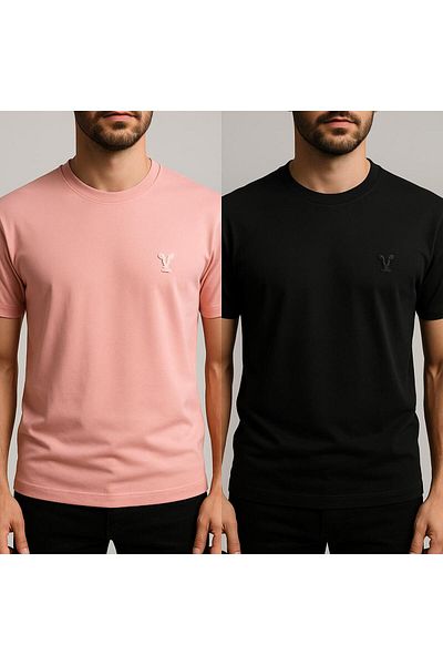 VAD Crew Neck 2-Piece Men's T-Shirt