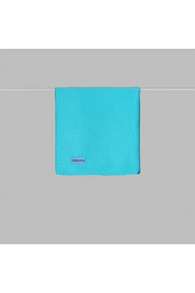 ARMANDA Satin Silk Scarf 4444-light Turquoise