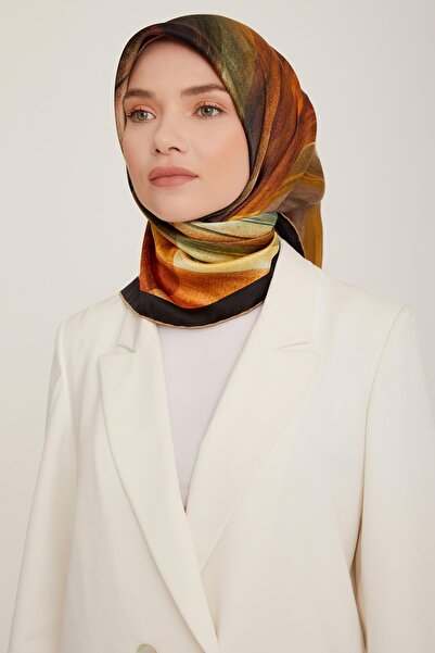 Armine Eșarfă din satin de mătase 8835D-40