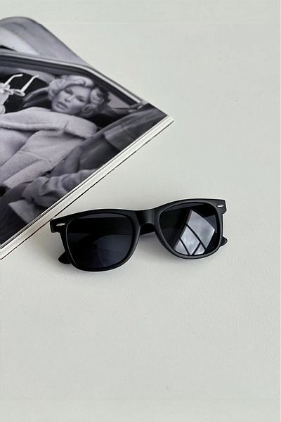BAPPİR Wayfarer Sunglasses Matte Frame Uv Protection