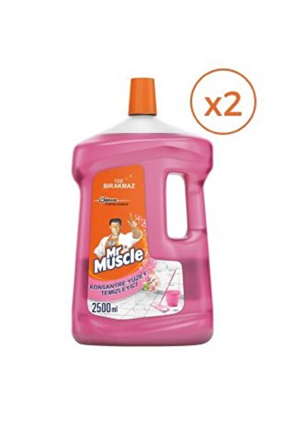 Mr. Muscle Konsantre Yüzey Temizleyici, Floral Buket, 2.5l X 2