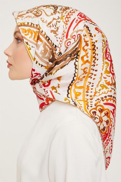Armine Silk Tivil Scarf 9037D E23Ka9037D02-01