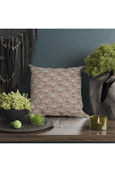 Ahsen Dekoratif Digital Printed Luxury Velvet Single Throw Pillow Cover (1 Piece) That Will Bring Different Air to Your Modern Patterned Home