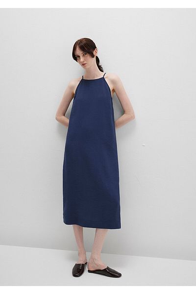 Mavi Strappy Navy Blue Dress 1310770-70487