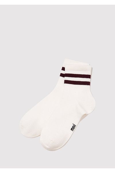 Mavi White Socket Socks 0911594-28613