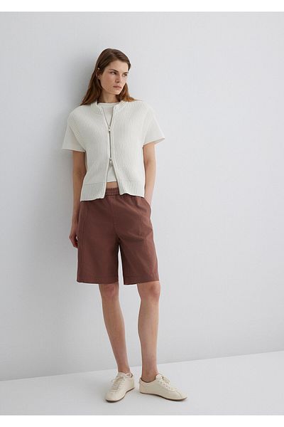 Mavi Brown Bermuda Shorts 1410200-70387