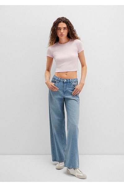 Mavi Ροζ Basic T-Shirt Crop / Κοντό κόψιμο 1600814 -89200