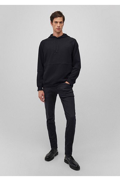 Mavi Black Hooded Sweatshirt - 0S10250-900