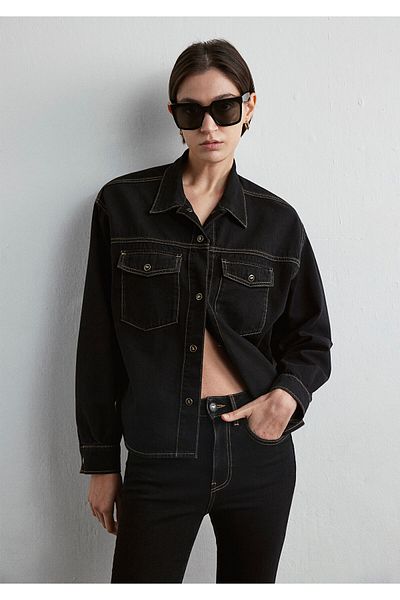 Mavi Cămașă Lizzie Gold Denim Black Jean Regular Fit / Regular Fit 1210785 -87787