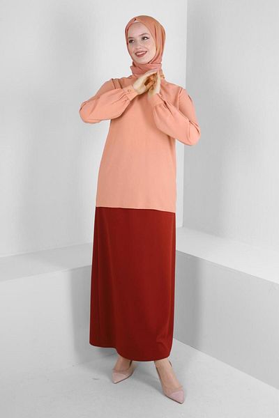Alvina ELASTIC BELI STRAIGHT CUT SKIRT 60401