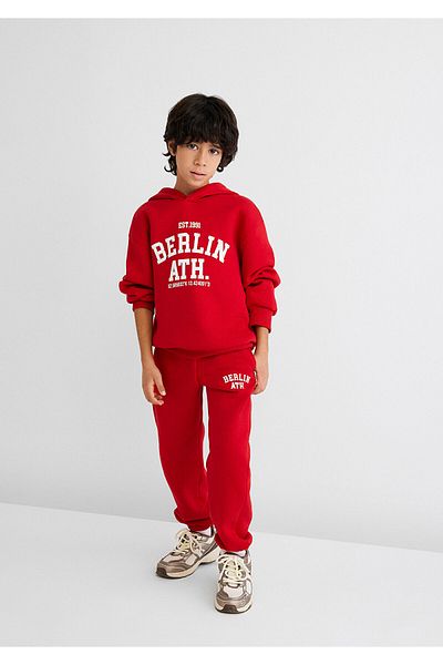 Mavi Berlin Bedruckte rote Jogginghose 6010015 -85905