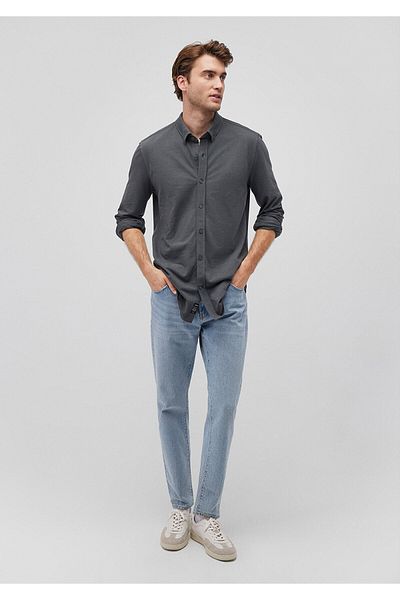 Mavi Ανδρικό μακρυμάνικο πουκάμισο - Moss Green 0211092 -71598