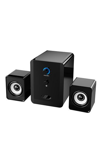 Generic Computer Speaker, Home Desktop Bluetooth Speaker Three Piece Set