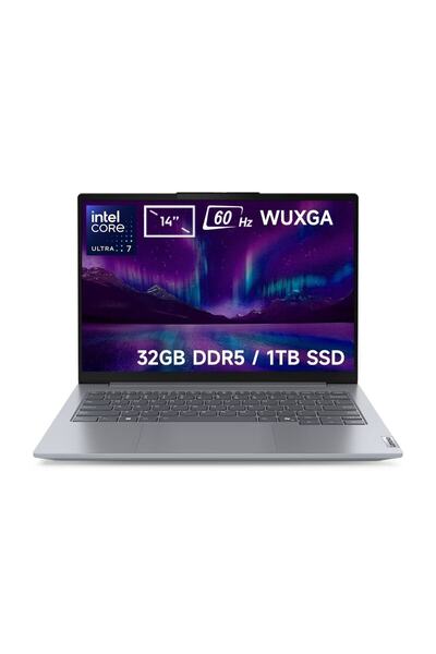 LENOVO ThinkBook 14 G7 IML Intel Ultra 7-155H 32GB DDR5 1TB SSD 14 inç WUXGA ...