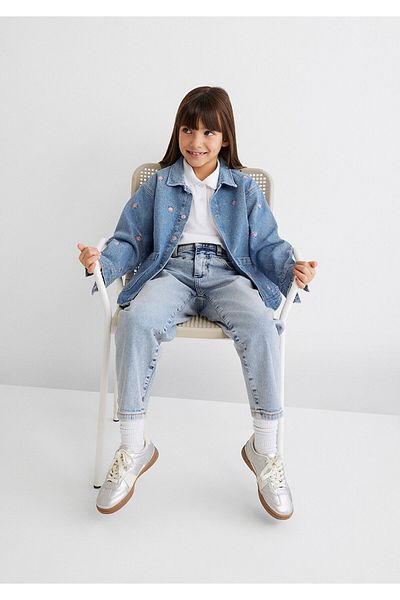 Mavi Lulu 90sJean Shirt - Floral Ebroidery,RegularFit 7210002 -86739