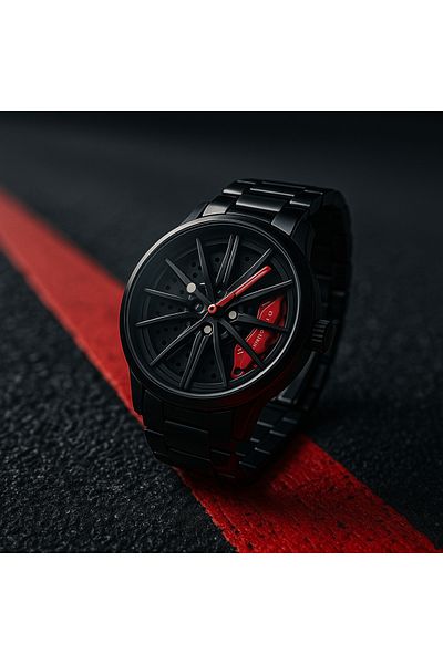 G Sport POLO Steel Inner Dial Rotating Rim Sports Car Model Men's Wrist Watch
