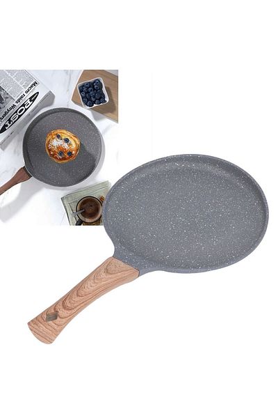 OEM Luna Lux Aluminum Non-Stick Frying Pan – 22*4cm, Scratch Resistant