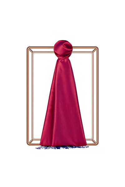 ipekevi Μεταξωτό σάλι διπλής όψης - Αντίκα Κόκκινο