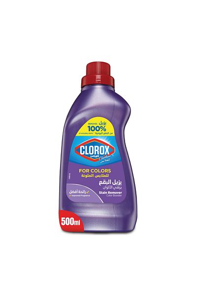 Clorox Liquid Stain Remover & Color Booster For Colored Clothes 500 ml