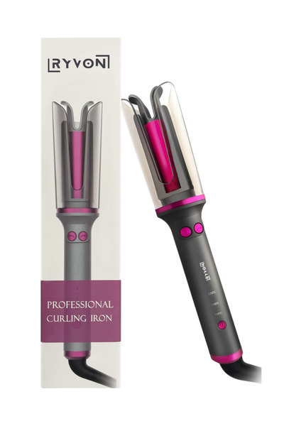 Genel Markalar Siyah Otomatik Dönebilen Bukle Saç Maşası, Pratik ve Şık Saç Ş...