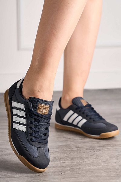 İmerShoes Unisex Orthopedic Laci Sports Shoes Striped Lace up Low Non-Slip Sole Lightweight Walking Sneaker 1595
