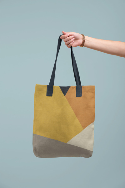 Wolo Company Omuz Cantası- Çevre Dostu-Desenli-Günlük-Şık-Kapsamlı-Wolo Tekstil