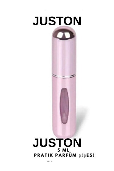 kanvasARTist Juston Parfüm Şişesi Atomizer Seyahat Parfüm Şişesi Cep Kolonya Şişesi 5 ml