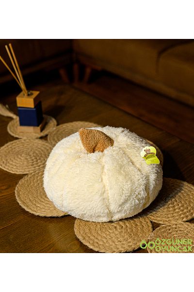 Özgüner Oyuncak Pabtex Decorative 30 cm Plush Pumpkin Throw Pillow