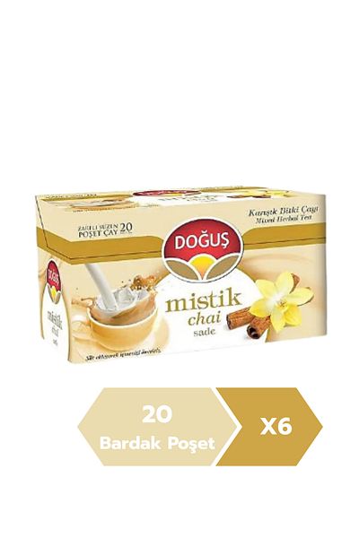 Doğuş Mistik Chai Sade Mixed Herbal Tea 20's X 6 Pieces