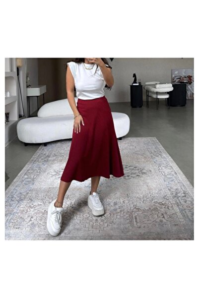 Yaren Collection Örme Kumaş Etek