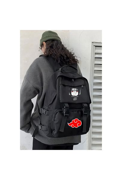Touz Moda Anime Design Printed Palaska Backpack School Bag