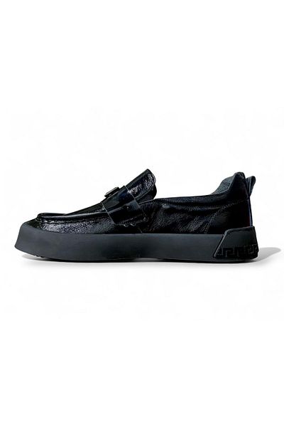 LUCIANO BELLINI Men's 25Y Alpha 5405 Wrinkled Munich Shoes