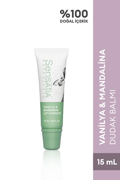 Sensatia Botanicals Vanilla & Tangerine Lip Balm 15ml