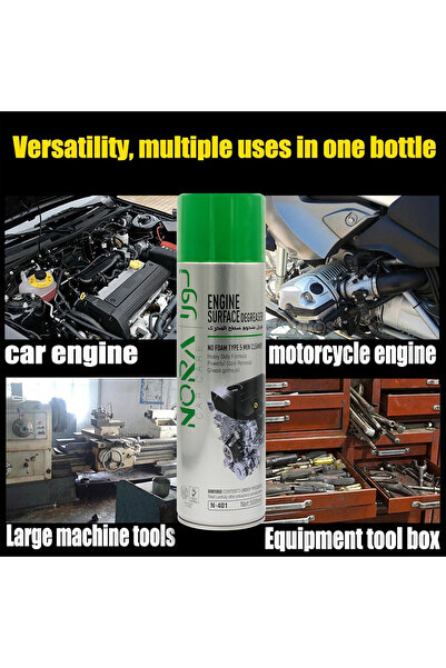 Nora N-401 Powerful Engine Surface Cleaner & Premium Degreaser For Cars, Motorcycles 500ml