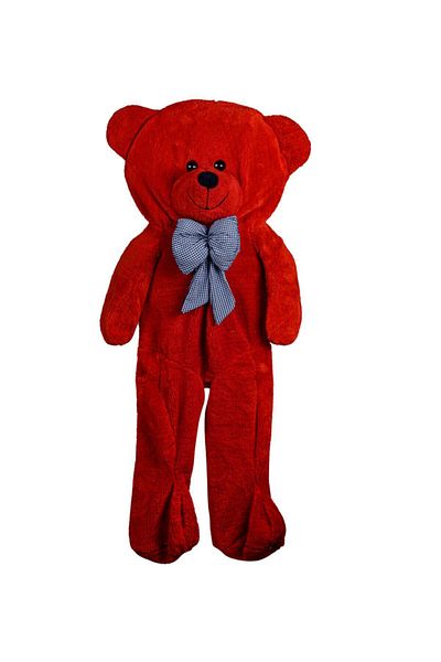 ÖZGÜNER Paptex Teddy Bear 140 cm Toy Case with Bow Tie (Sent Empty.)