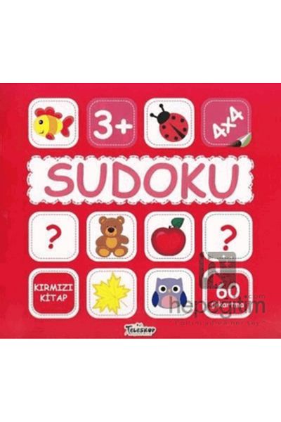 Teleskop Popüler Bilim Sudoku 4X4 - Red Book