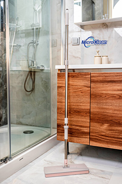 Micro Clean MissClean (5 Adet Yedek Bez)32 CM Büyük Boy Tüm Bezlere Uyumlu Mop Kendinden Sıkıştırmalı Paspas