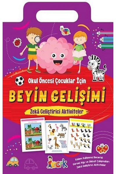 Bıcırık Yayınları تنمية الدماغ - أنشطة تطوير الذكاء - للأطفال في مرحلة ما قبل المدرسة