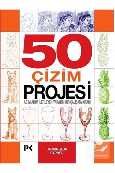 Profil Kitap 50 Drawing Projects & a Creative Workbook with Step-By-Step Progress