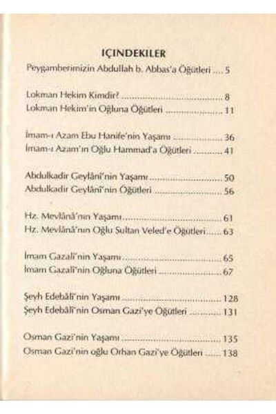 Kervan Yayın Dağıtım To My Son Instructions, Instructions from Islam Elders to Their Children, Kervan Broadcasts