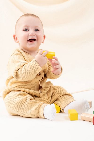 Vauva Boys Girls Romper Seasonal Long Sleeve Knitwear Knitted Baby Romper