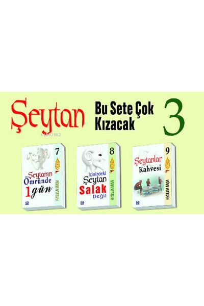 Karınca & Polen Yayınları الشيطان سيغضب كثيرًا لهذا المجموعة 3 (مجموعة من 3 كتب)