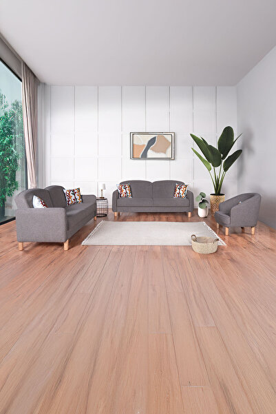 Kilim Mobilya Bohem's Koltuk Takımı Yüksek Ayaklı 3 3 1 Gri