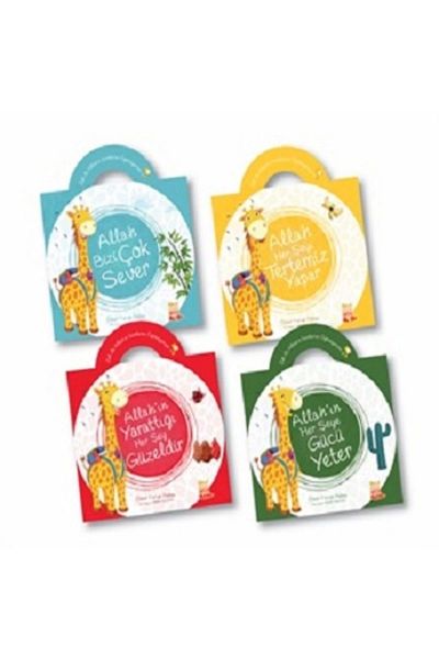Nesil Çocuk Yayınları Clz404 I Learn the Names of God with Zufi - 2 (4 Books)