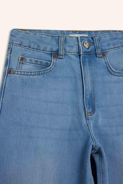 DeFacto Pantaloni de blugi pentru fete cu picioare late E5881A825AU
