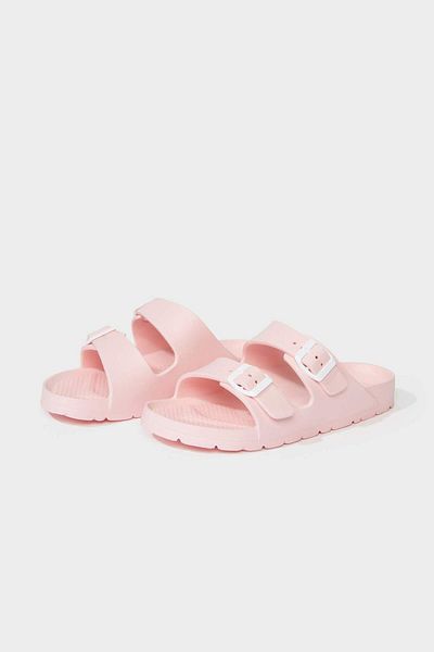 DeFacto Women's Flat Sole Double Banded Eva Slippers E3135Ax25Hs