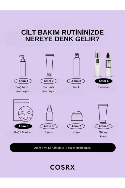 Cosrx AHA 7 Whitehead Power Liquid – 100ml AHA Asitli Tonik