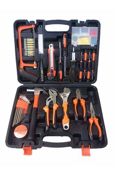 Lieber German German 105-Piece Chrome Vanadium Specialized Steel Remodeling Set Professional Hobby Set